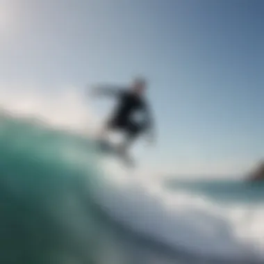 Bodyboarder Catching Air Jump