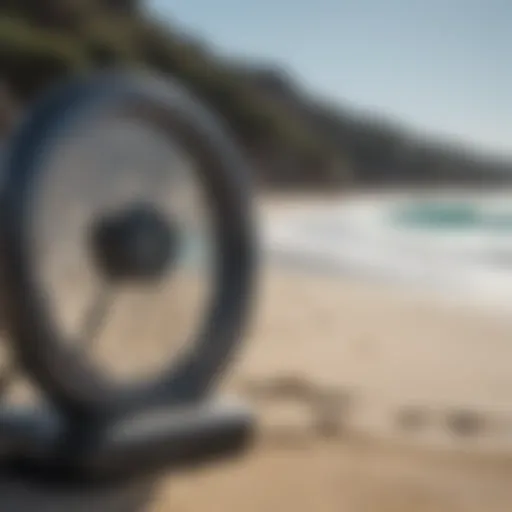 Innovative tool for wind speed measurement on the beach