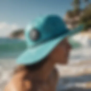 Aqua Splash Surfer Hat