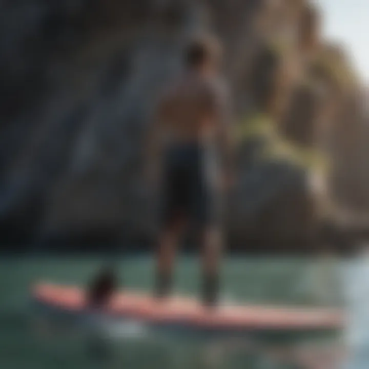 Enhanced Stability Features on Large Weight Capacity Paddle Board