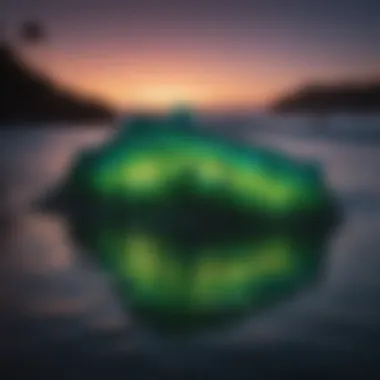 Bioluminescent Algae Lighting Up the Midnight Waters