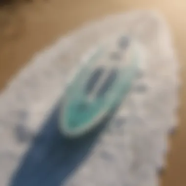 Buell Foamie surfboard - Aerial View