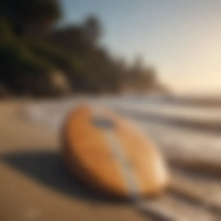 Surfboard Art on Beach