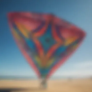 Colorful Kiteboarding Kite Patterns