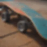 Variety of fully built skateboards showcasing different designs and colors