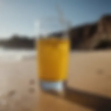 Hydration Status Through Urine Color Dark yellow urine as a sign of dehydration