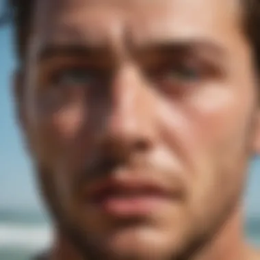 Exhaustion Indicator of Dehydration Person feeling fatigued due to dehydration