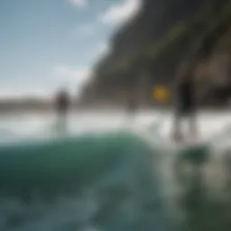 Comparison of Drift and Bote paddle boards in action