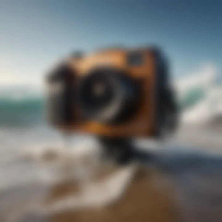 Durable Waterproof Camera designed for surf enthusiasts