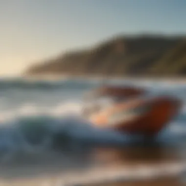 An array of surf boats showcasing various design features