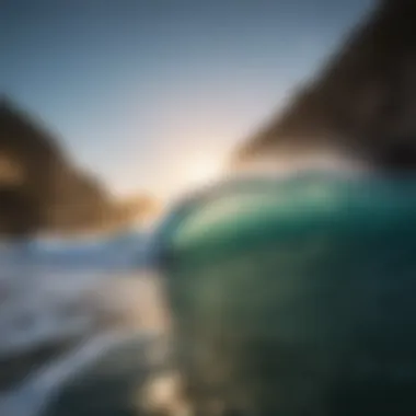 Perfect Wave Formation at Hidden Gem Cove