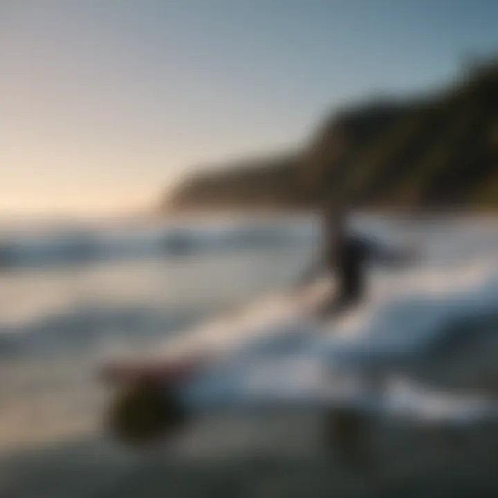 A group of bodyboarding enthusiasts sharing tips and experiences