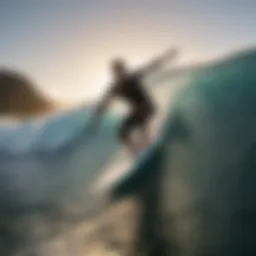 O'Neil Surfboard in action on a vibrant wave