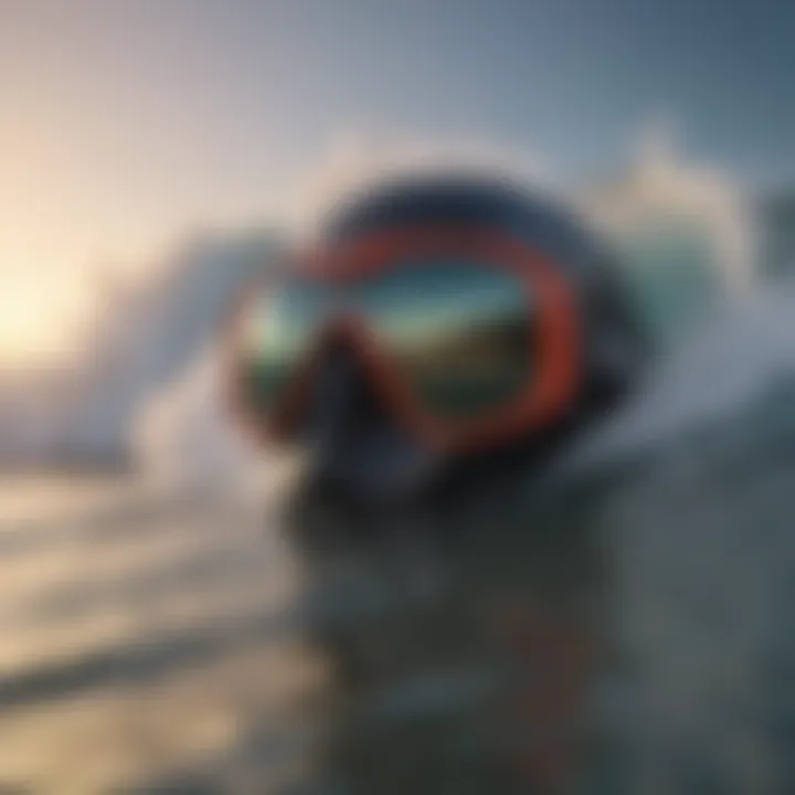 A close-up of surf gear, highlighting advancements in technology and equipment for modern surfers.