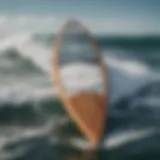 Detailed view of isthmus sailboard design showcasing unique features