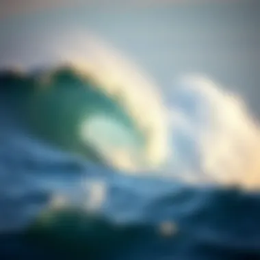 Geographical features that influence ocean swell