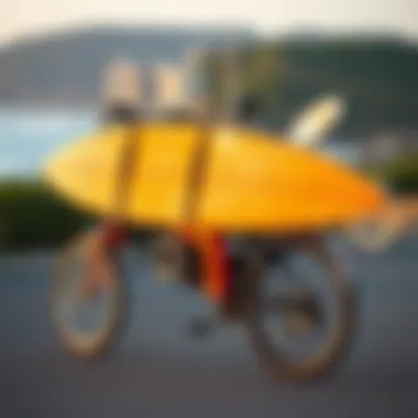 Notable Exploring the Intersection of Surfboards and Cycling: The Surfboard Carrier Bike