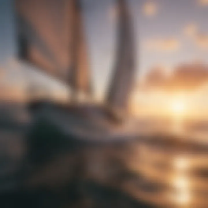 Sailing through Sunset