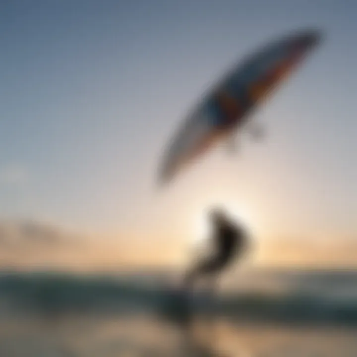 Exploring types of kite board kites