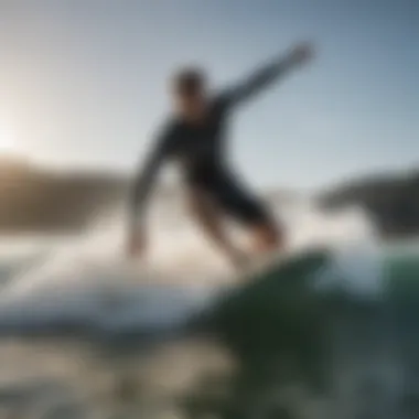 Cutting-edge shortboard for agile maneuvers on the water