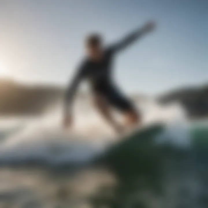 Cutting-edge shortboard for agile maneuvers on the water