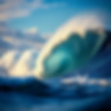 Historical Wave Paintings Historical wave paintings showcasing evolution of surf art