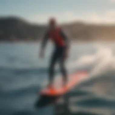 Hydrofoil surfboard design innovation