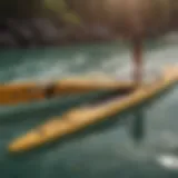 Innovative fold-up paddle board design