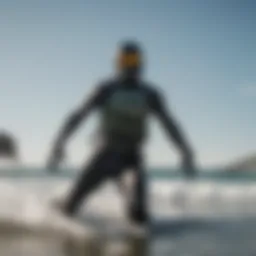 Innovative kitesurfing attire showcasing advanced materials