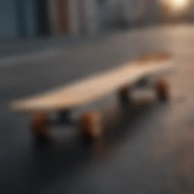 Durable and lightweight skateboard deck for optimal performance