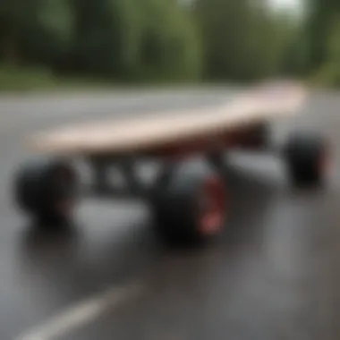 Longboard trucks with precision construction