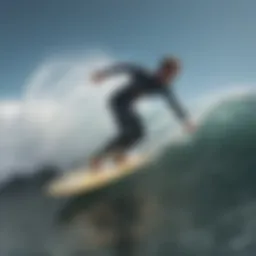 Professional surfer executing a flawless back roll maneuver