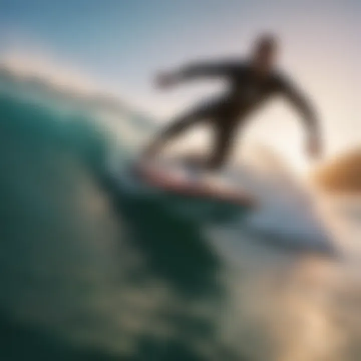 Maximizing forward drive for surfing enthusiasts