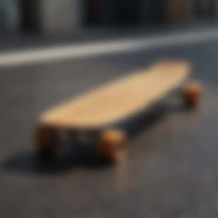 Minimalist Design of High-Performance Cruiser Skateboard Deck