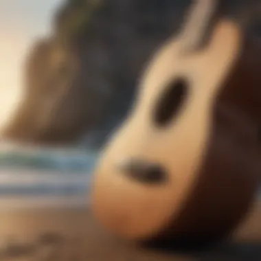 Imagery symbolizing the musical journey through ukulele tuning