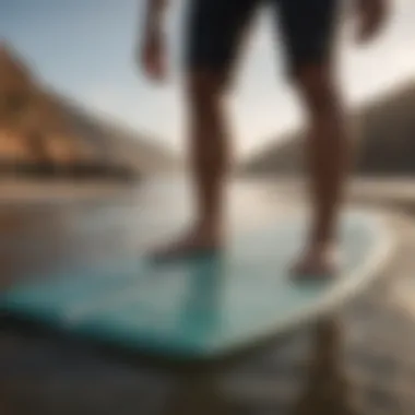 Innovative no wax surfboard traction pad design