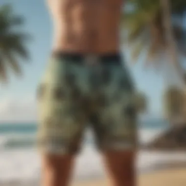 Palm Trees Surf Culture North Shore Shorts