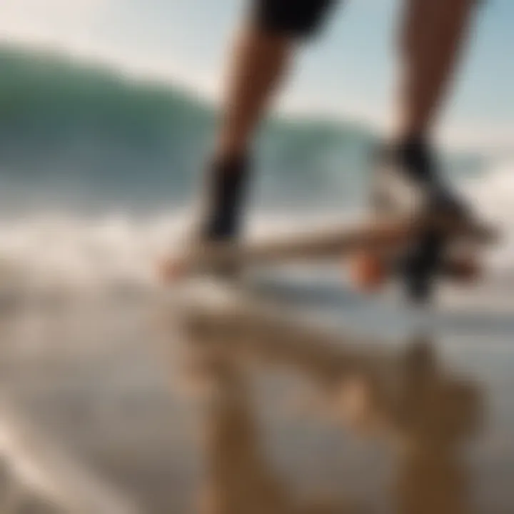 Precision Footwork on Dance-Inspired Longboard