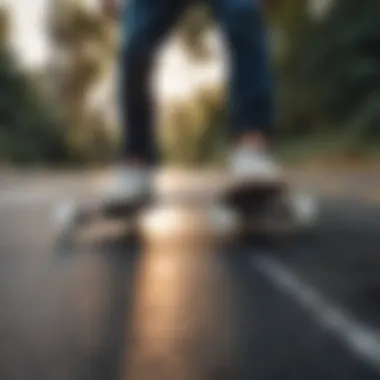 Electric Skateboard Enthusiasts in Action