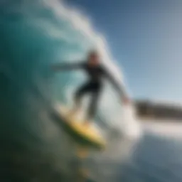Riding the Wave: A Surfer's Bliss