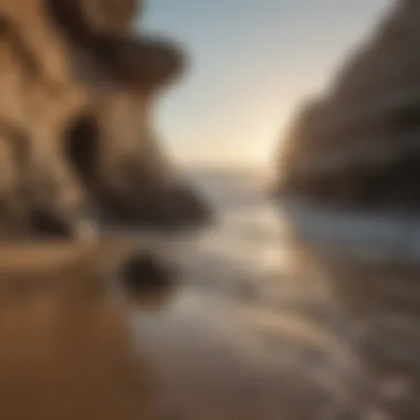 Rock formations at Windansea Beach