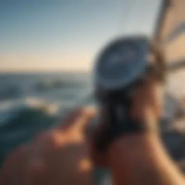 Sailing watch enhancing safety during maritime journeys