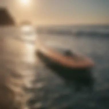 Innovative Motor Surfboard Design Sleek motor surfboard design