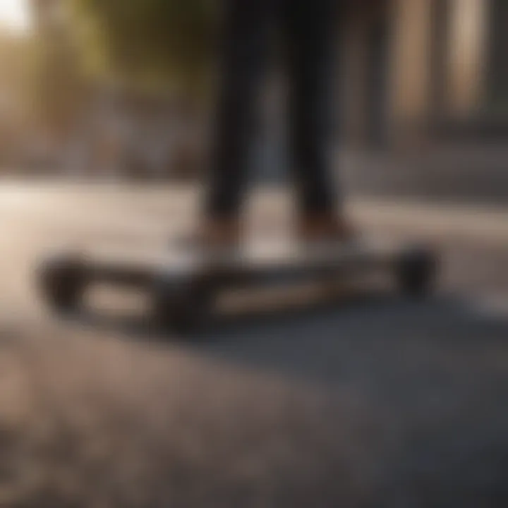 Sleek and Stylish Electric Skateboard Design