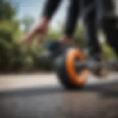 Speed and grip correlation in long board wheels for optimal skateboarding performance