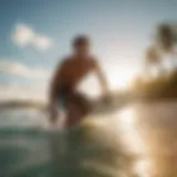 Sun-kissed Surfer at Punta Cana Beach