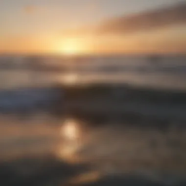 Sunset Over Ocean