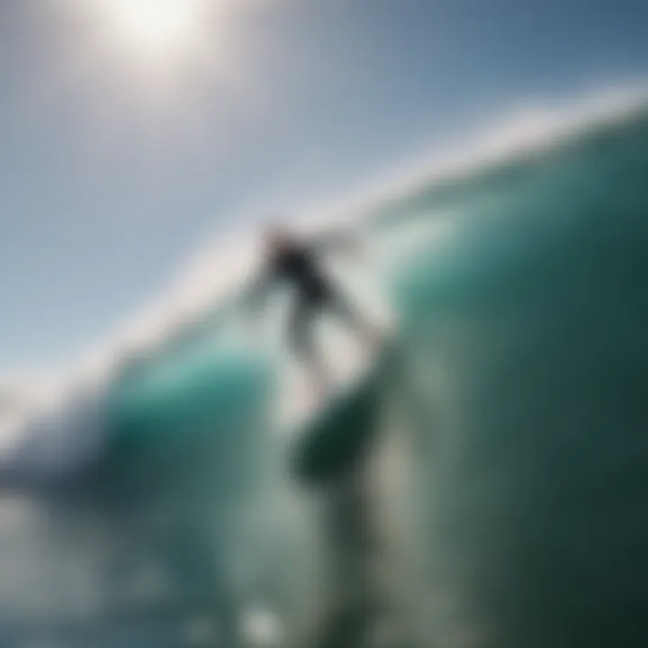 Surfing under the Australian Sun