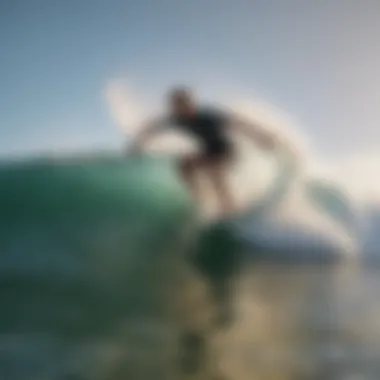 Surfing at Gold Coast