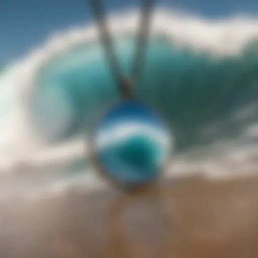 Ocean Wave Inspired Surf Necklace